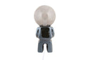 Dëschlampe Antman - Designlampe mat héichglänzender Beschichtung a LED