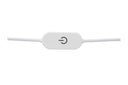 Dëschlampe Antman - Designlampe mat héichglänzender Beschichtung a LED