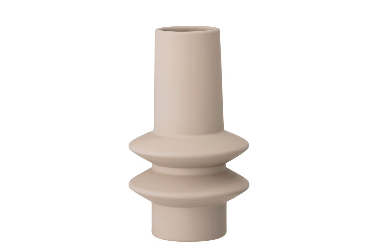 Vas "Ismar" - aus hellem Steingut