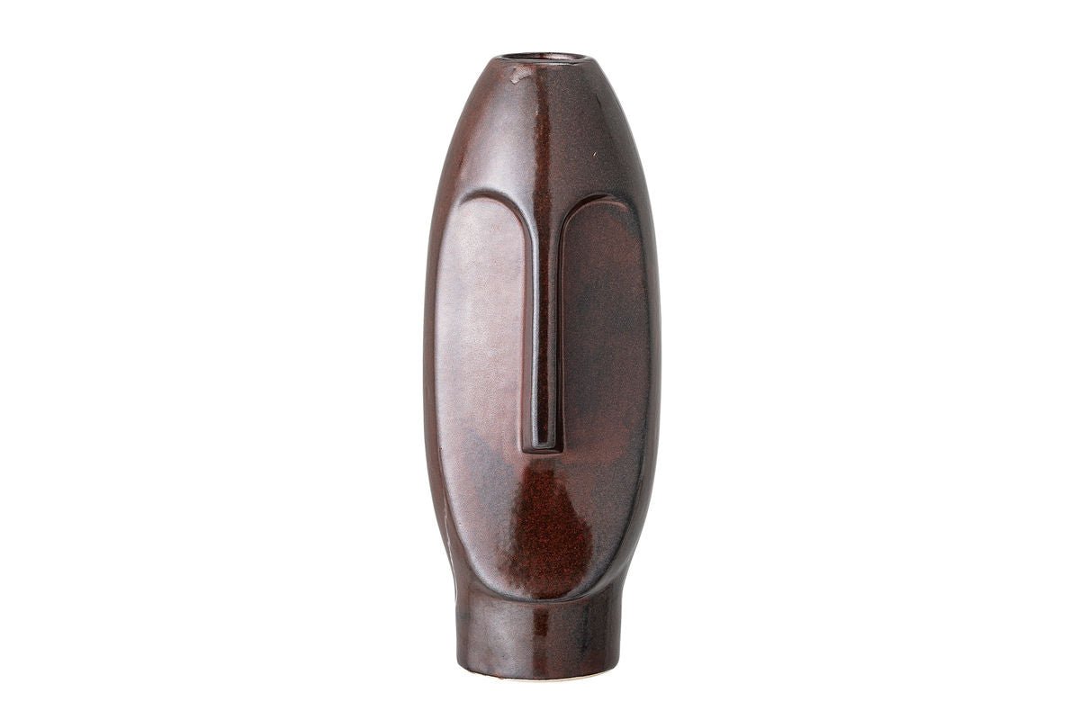 Design Vase "Terra Sculpture" – Vase made of brown stoneware