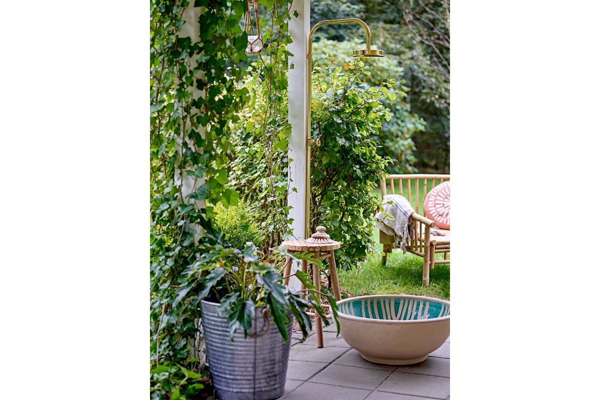 Ensemble de pots de fleurs Varese – Aspect zinc antique en gris (lot de 2)