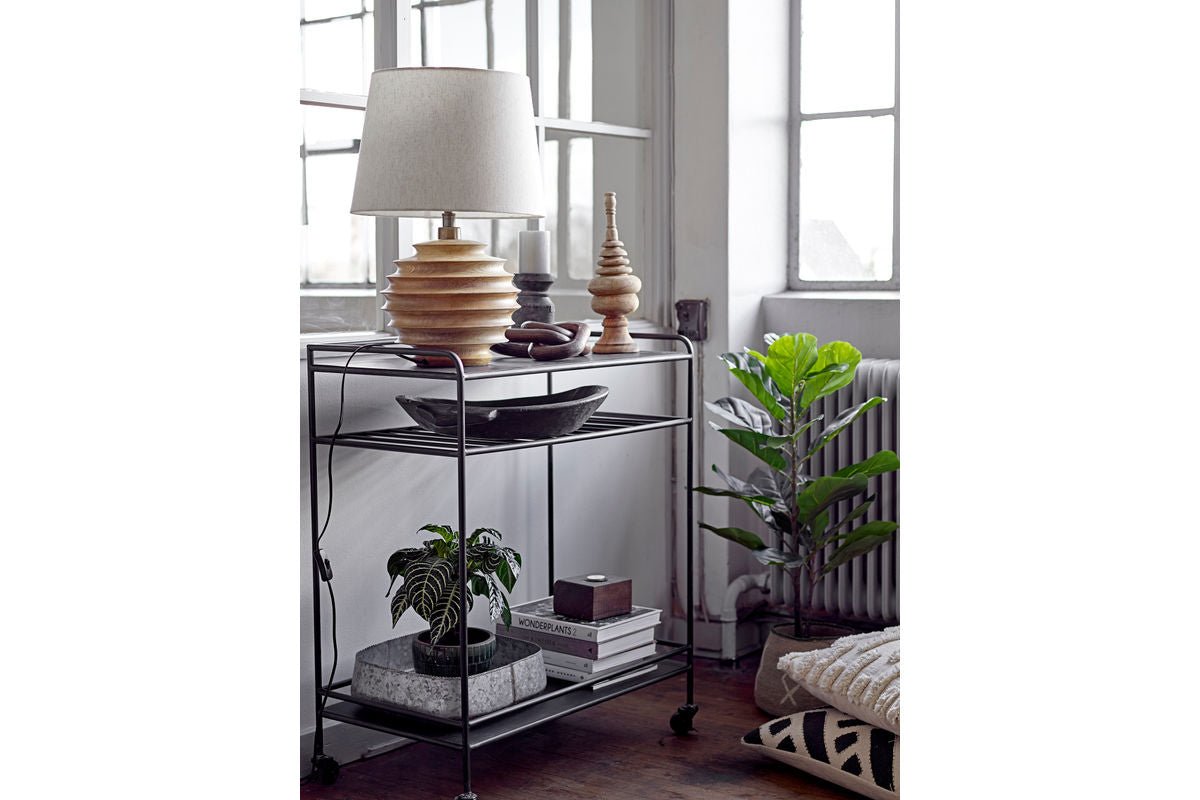 Lampe de table Wooden - en bois de manguier