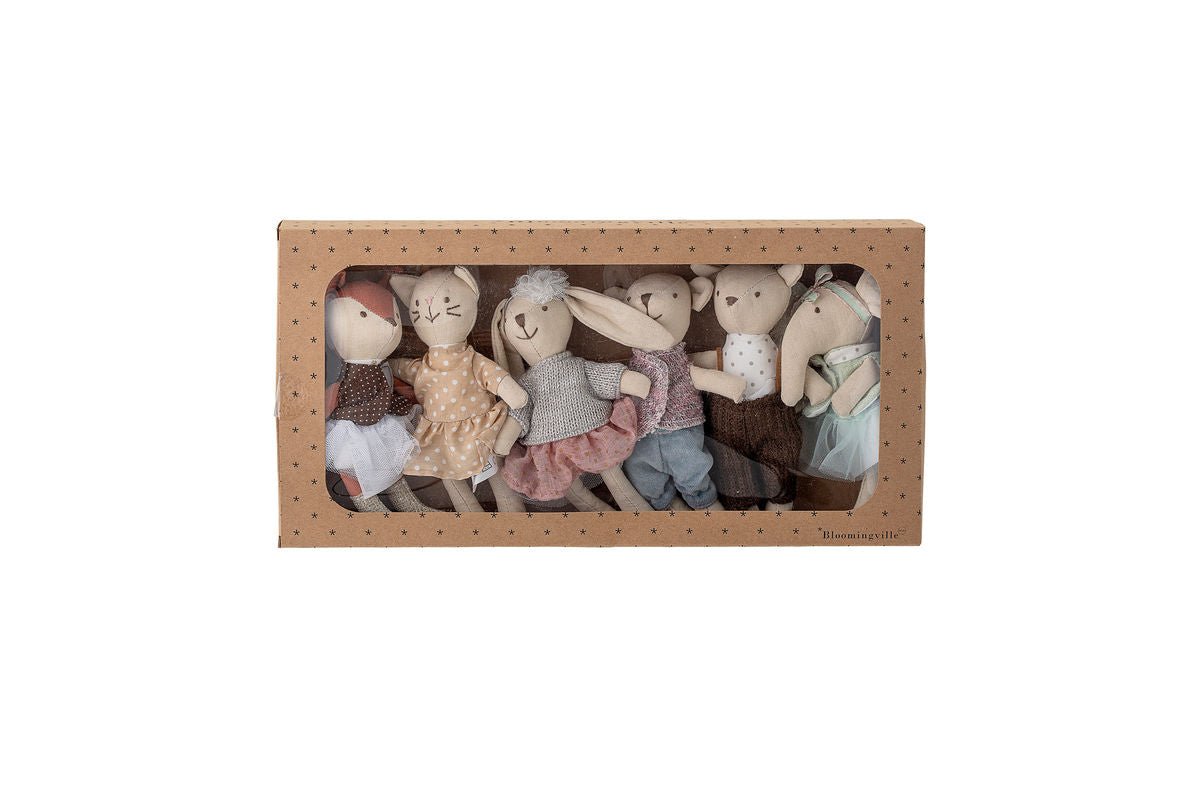 Kuscheldeieren Arlinda - Fuchs & Maus fir Kanner