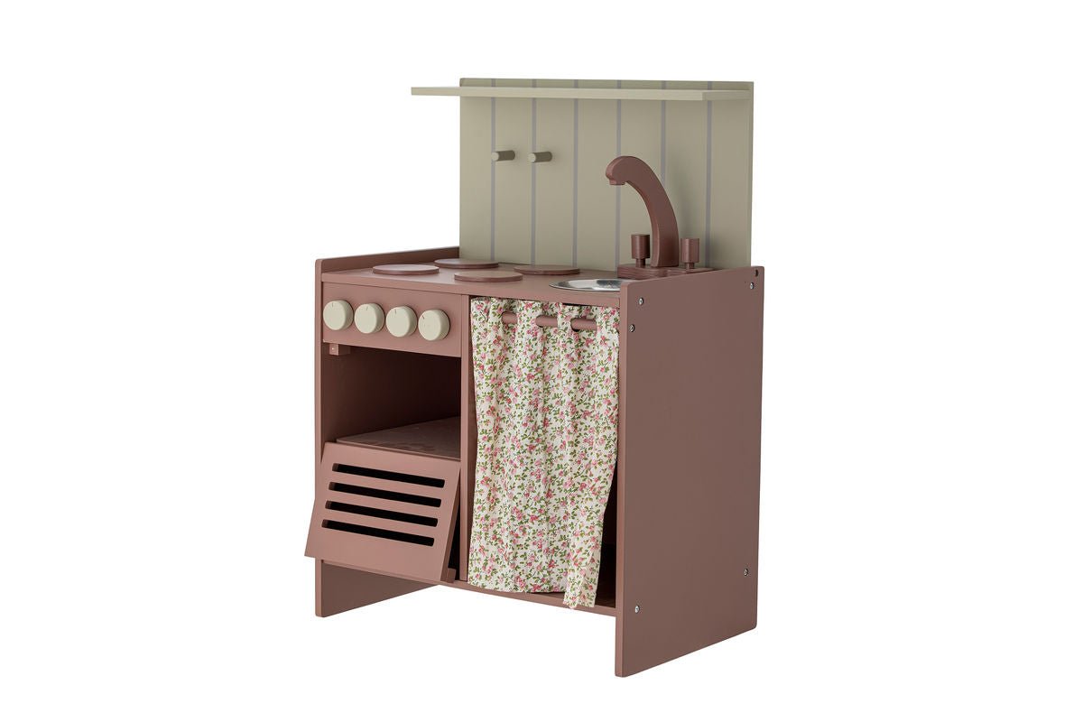 Spillschéier Levin – Mini-Ofen aus Holz fir Kanner