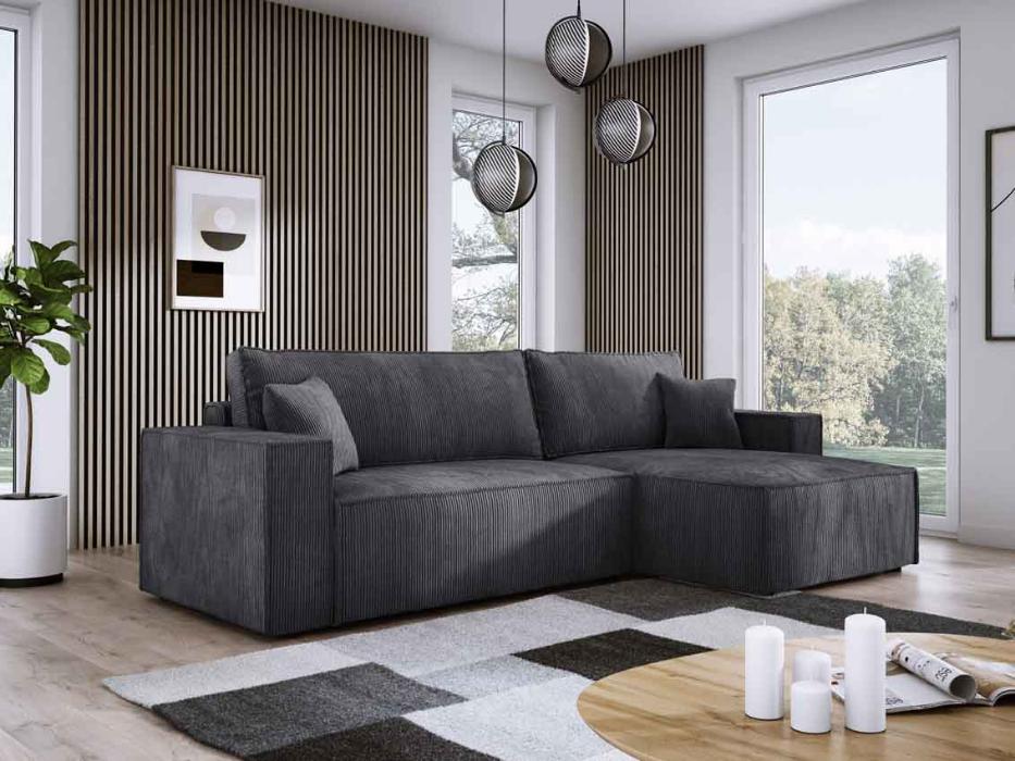 Designer Sofa Velanova mit Schlaffunktion und Stauraum