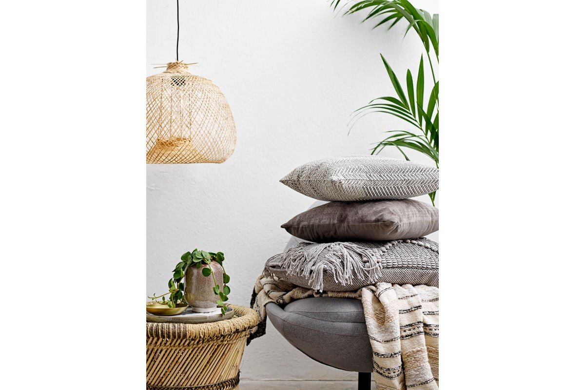 Pendant Lamp "Balisystle" – Made of Bamboo Weave