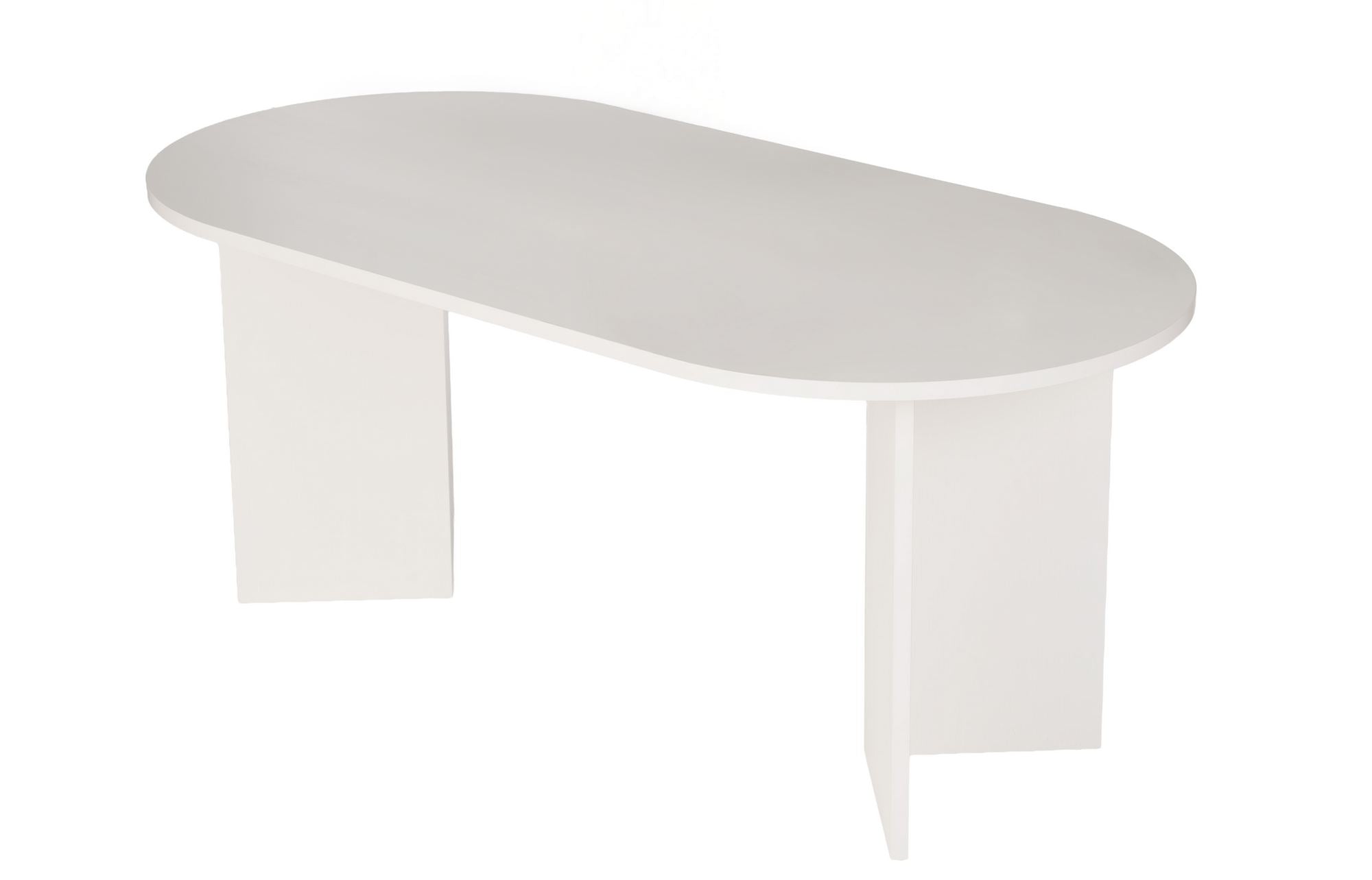 Dining Table Tovino - Available in 2 Colors with Rounded Corners