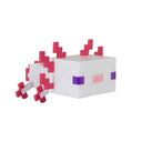 Minecraft LED-Dëschluucht Axolotl – mat Akku & USB-C