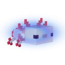 Minecraft LED-Dëschluucht Axolotl – mat Akku & USB-C