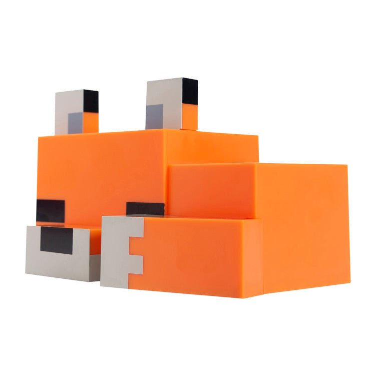 Minecraft LED-Dëschlampe „Fuchsbaby“ – mat Akku & USB-C
