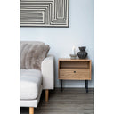Coussin décoratif en peluche Tao en Fourrure synthétique Gris 45x45 cm