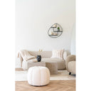 Tao Faux Fur Plush Throw Blanket Beige 130x180 cm