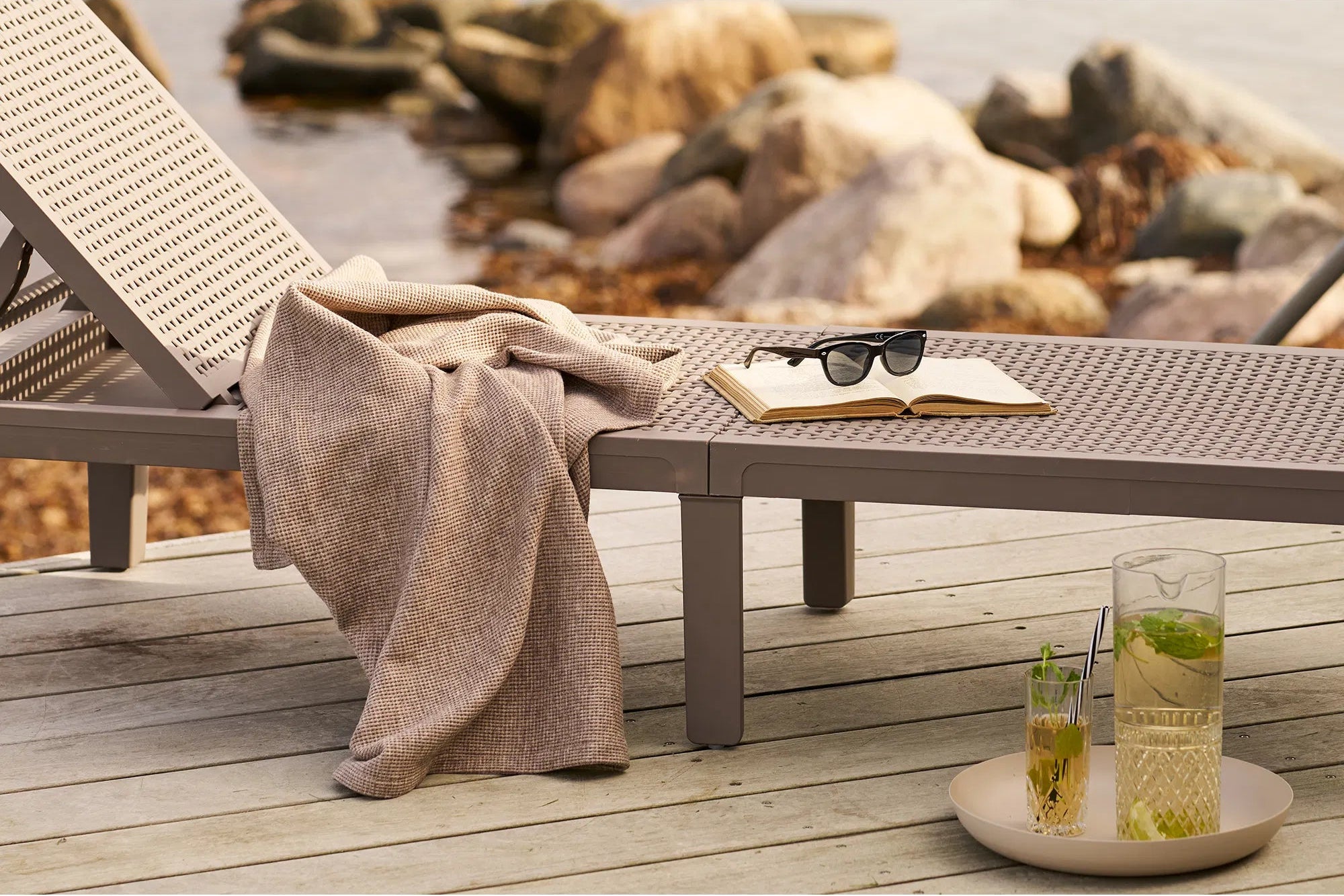 Tagesdëck Corvanna – aus gewebtem Polyester