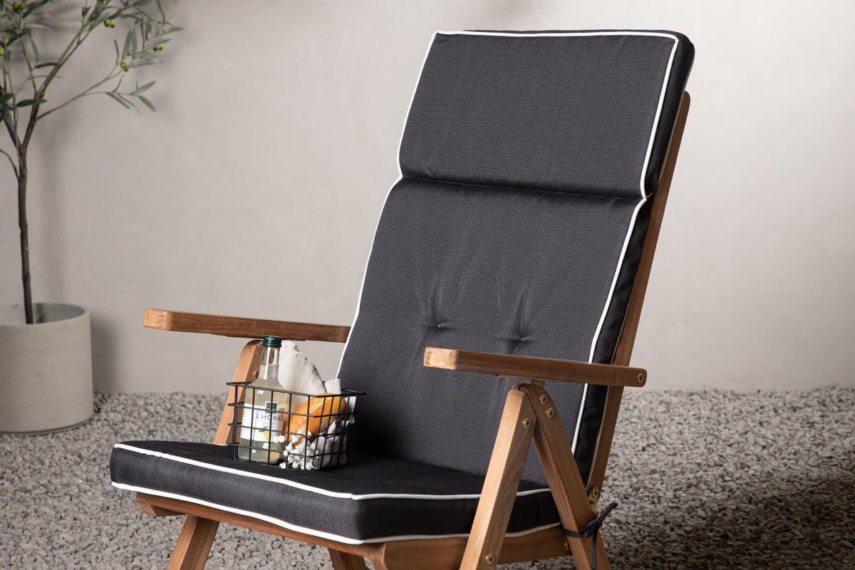 Garden Chair Cushion Cosy - made of Gray Polyester