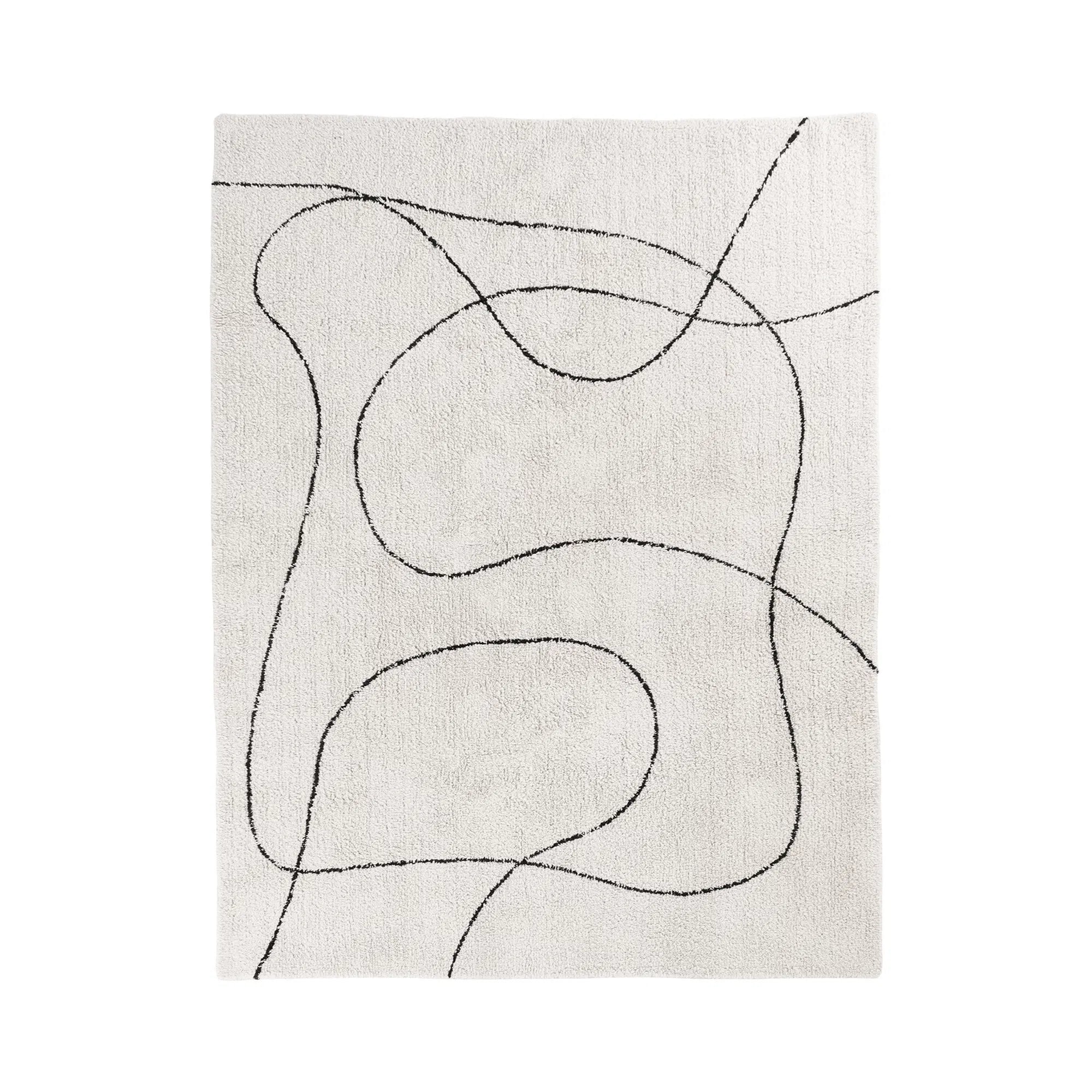 Teppech Arenzo – Modernt Kottengteppech mat abstraktem Muster, 160x230 cm