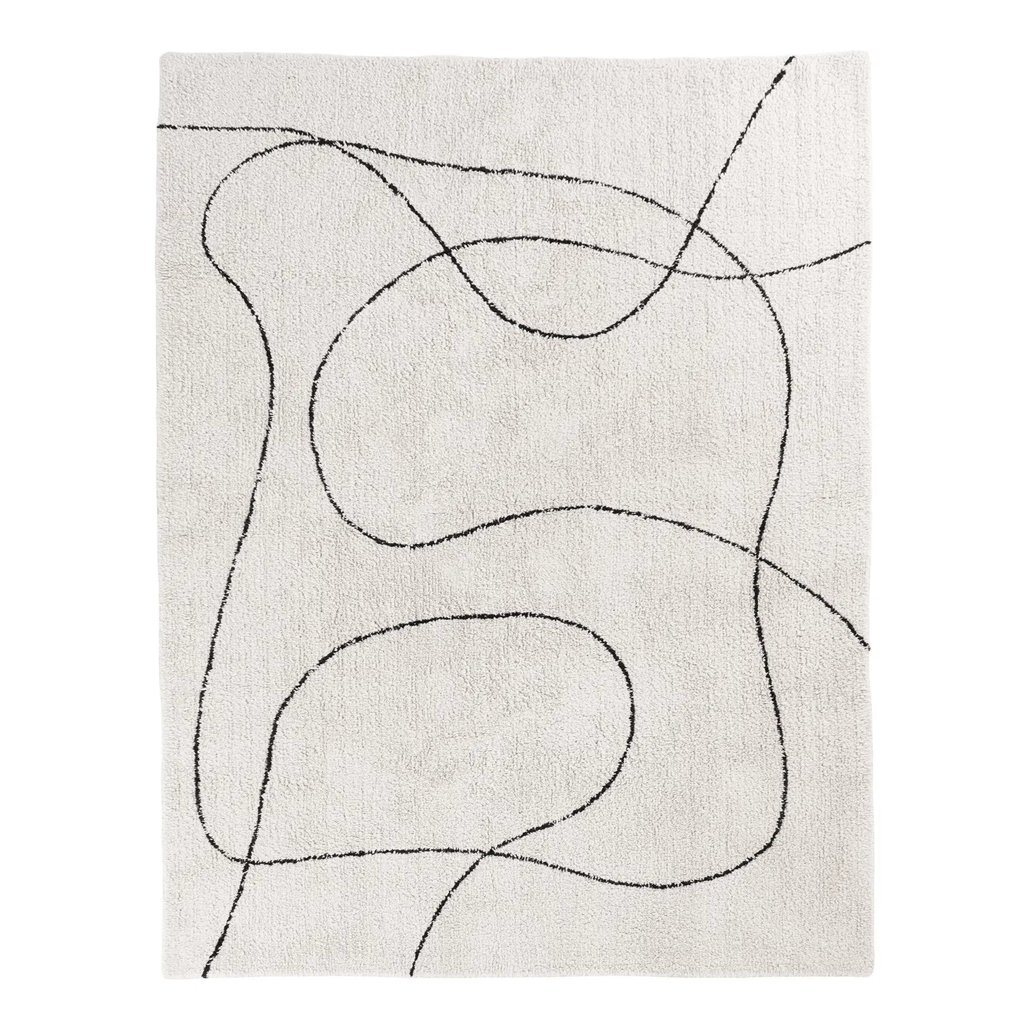 Teppech Arenzo – Modernt Kottengteppech mat abstraktem Muster, 200x300 cm