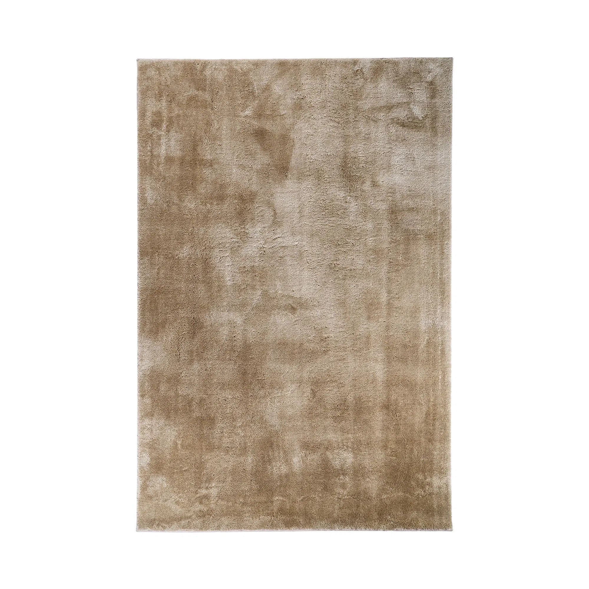 Teppech Velano – Moderne Héichflorteppich a Sandfaarweg oder Grom, 160x230 cm