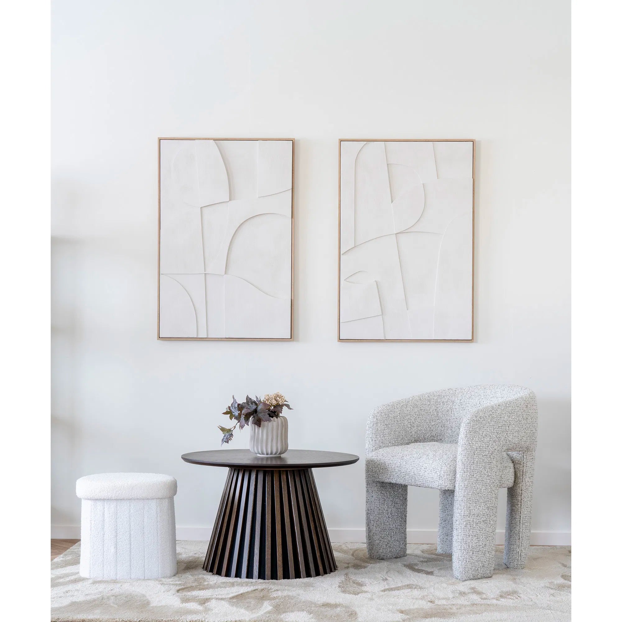 Carpet Velano – Modern high-pile carpet in Sand or Green, 200x300 cm