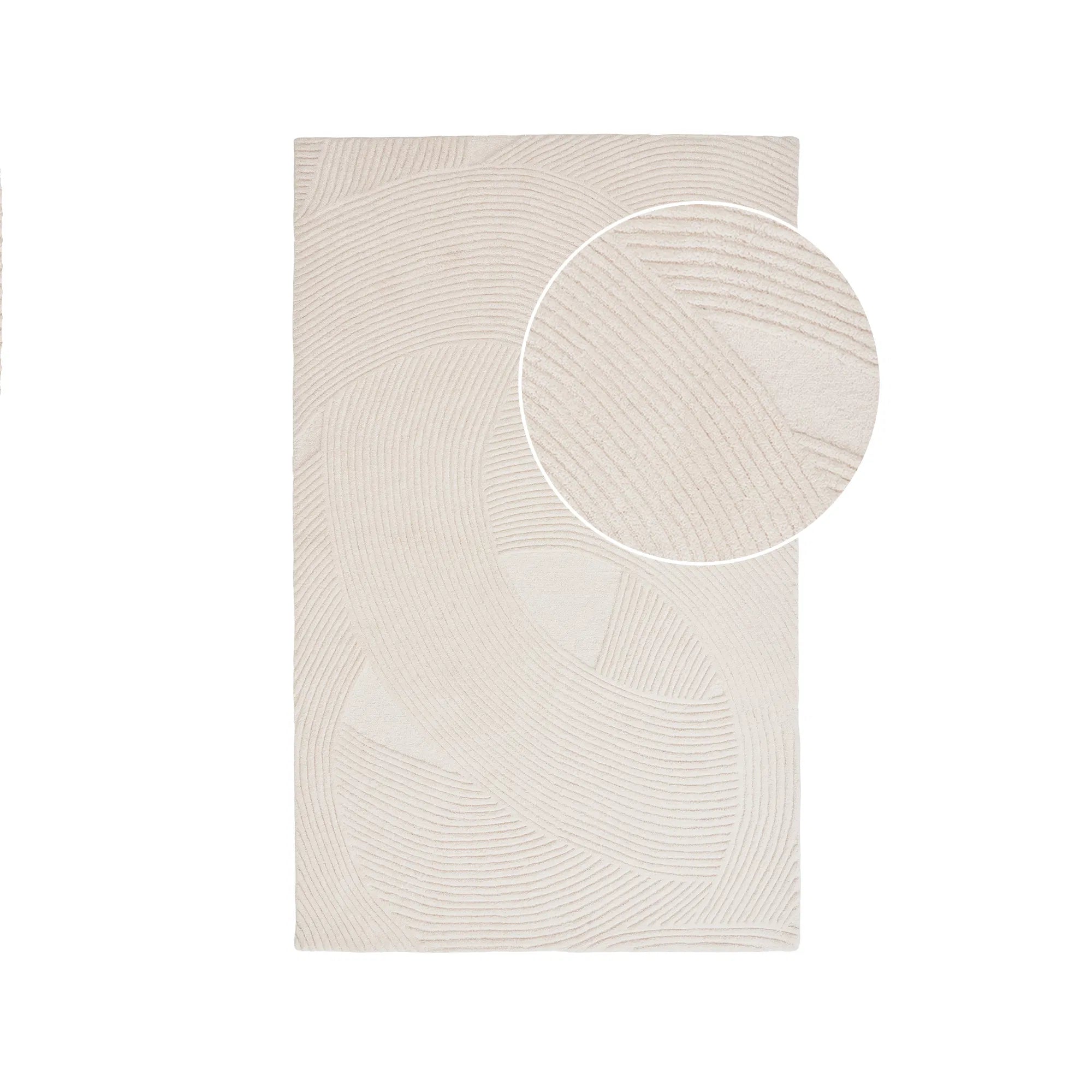 Teppech Arivon – Handgetuftte Eleganz - 100% Woll, 160x230 cm