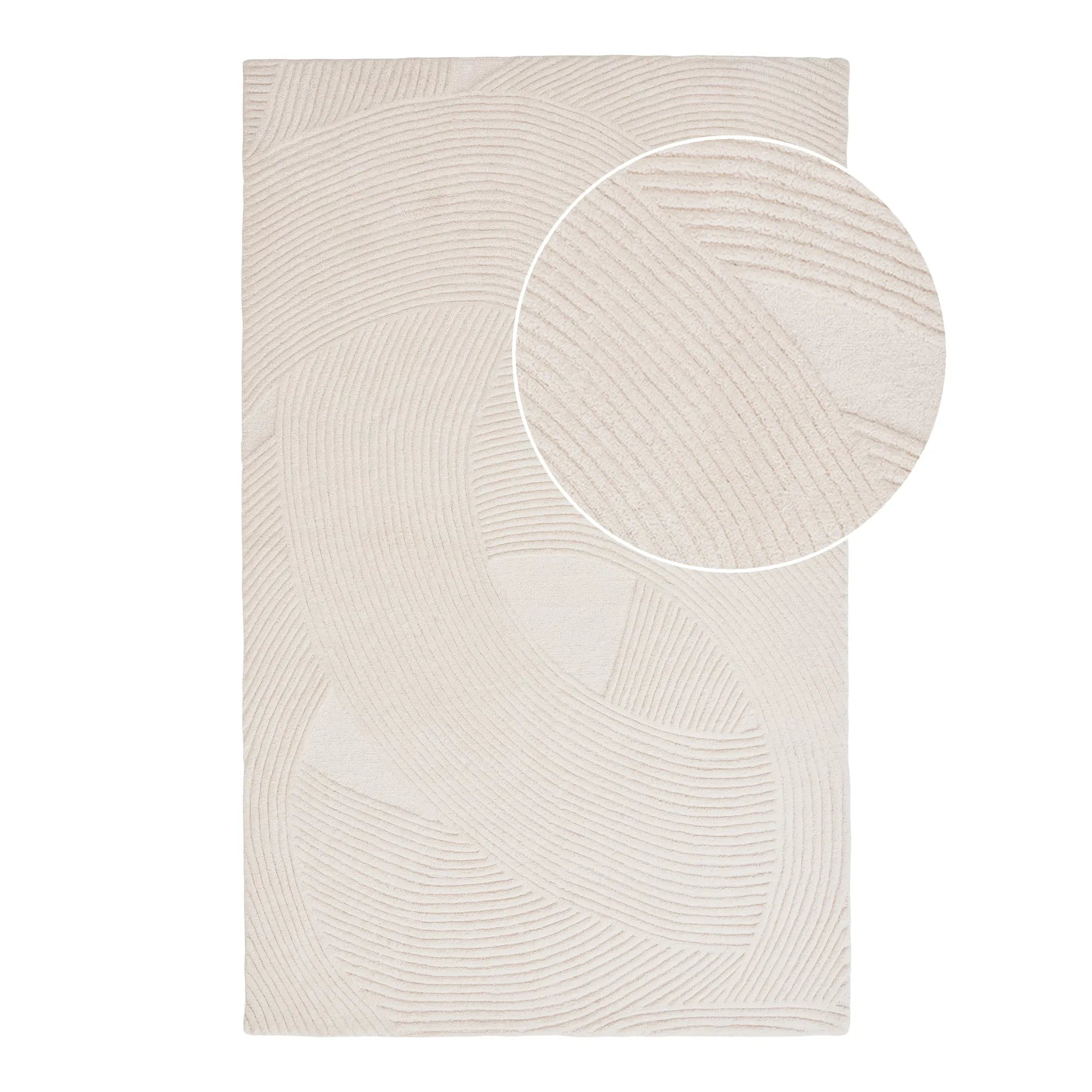 Teppech Arivon – Handgetuftte Eleganz - 100% Woll, 200x300