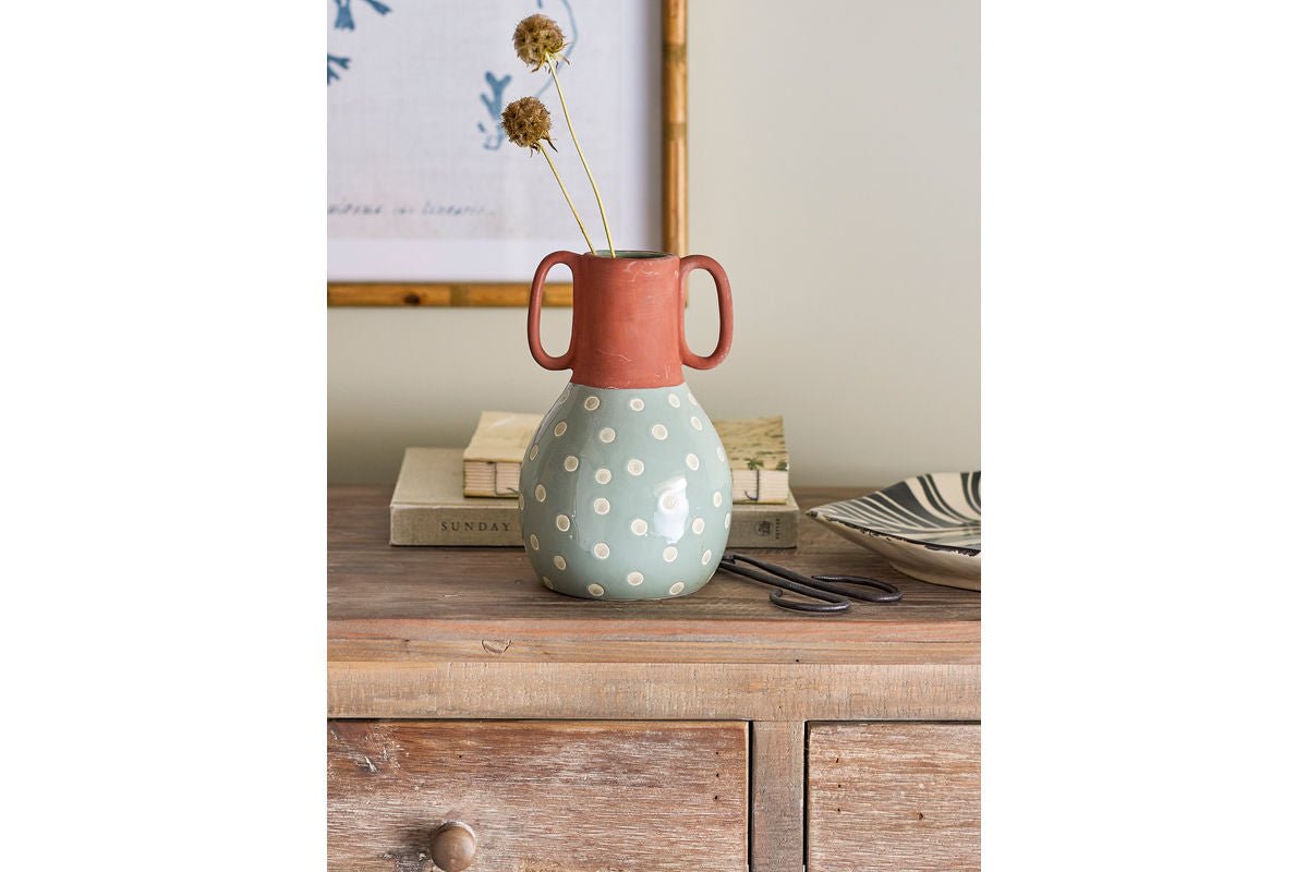 Vase Ellie - Coloré, en grès