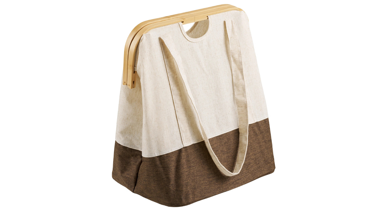Laundry basket Fresh - made of bamboo and polyester
