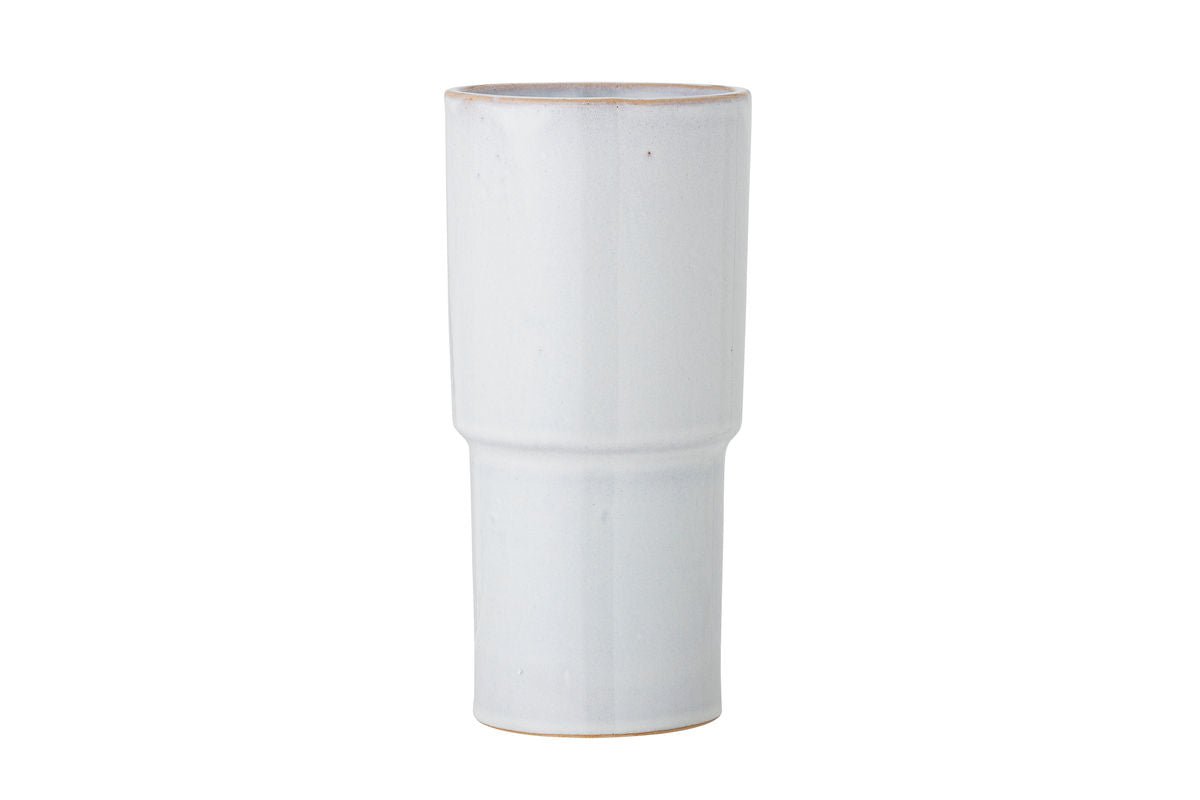 Vase Liz - Blanc, en grès
