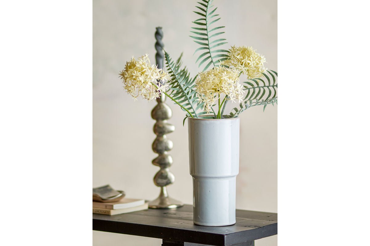 Vase Liz - Blanc, en grès