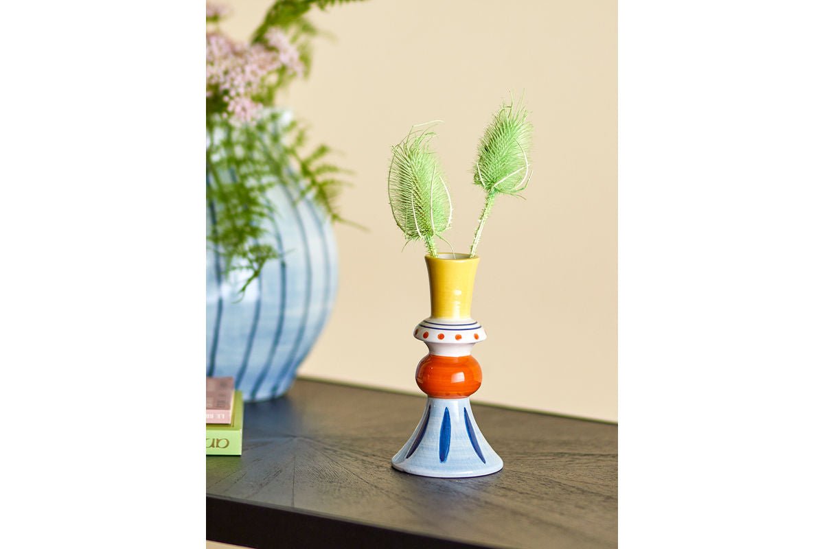 Vase "Kalibri" - colorful stone vase