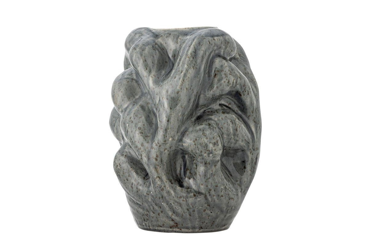 Vase „Grey Value“ – aus Steingut