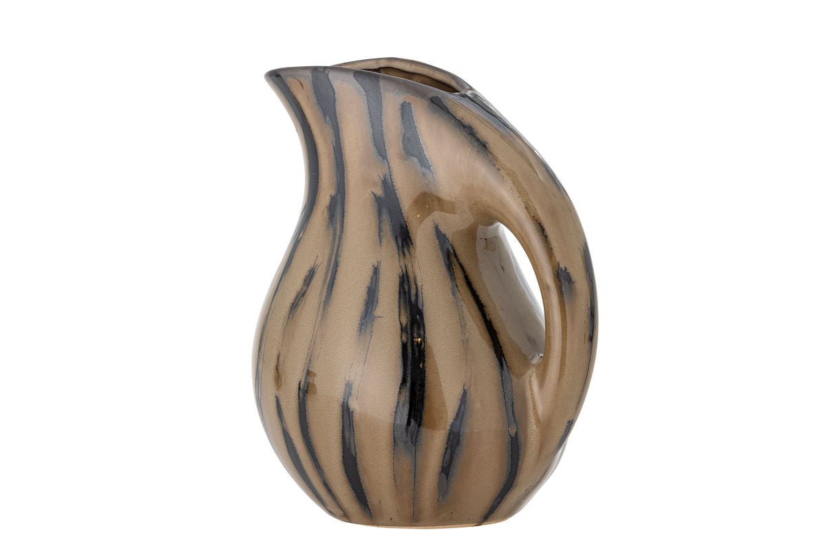 Krug Soren – Steingut mit reaktiver Glasur in Braun