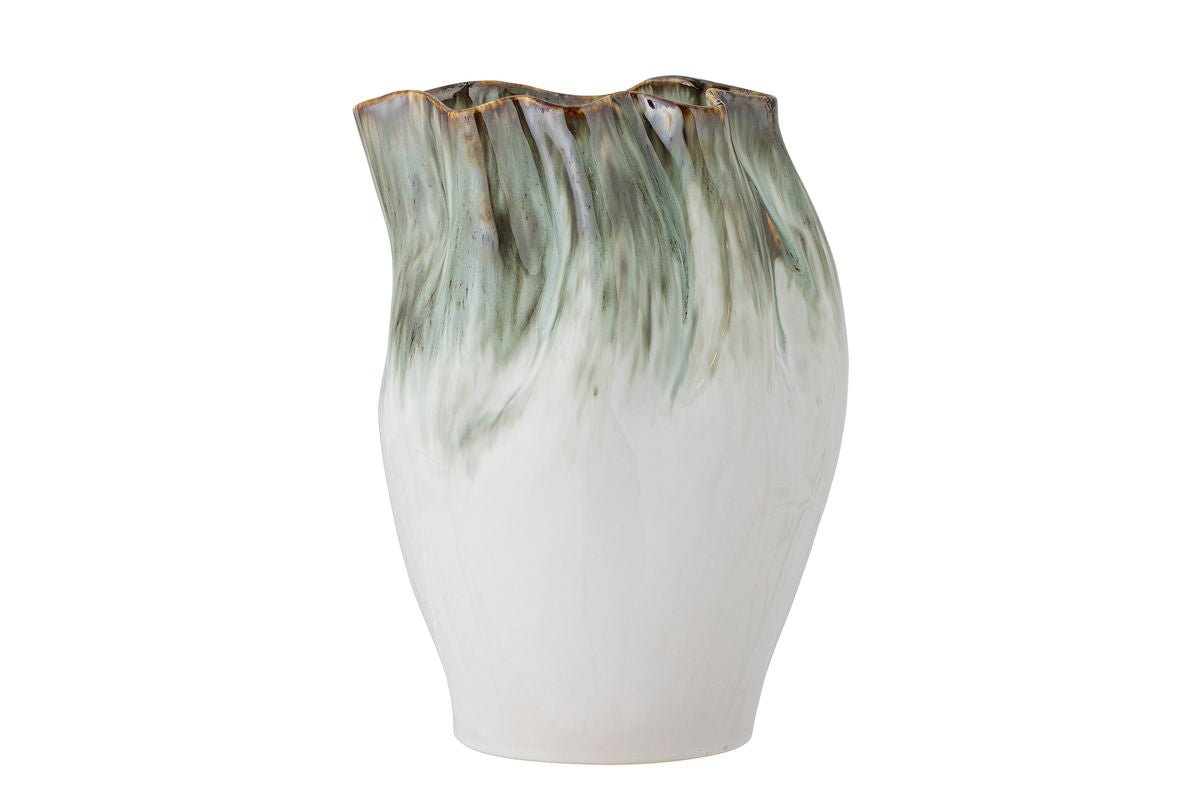 Vase « Elvyn » – Grès avec glaçure réactive