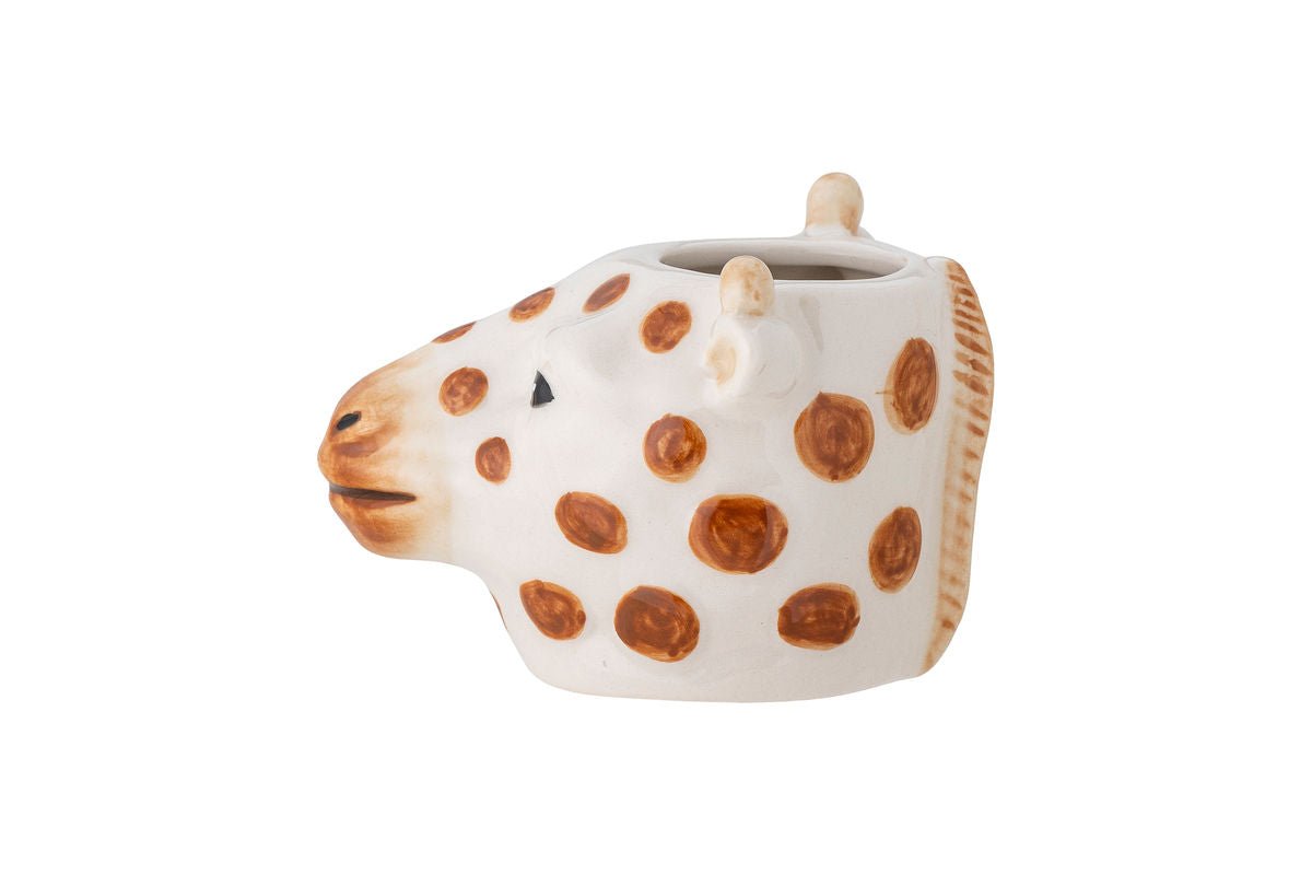 Vase Milly - Marron, en grès