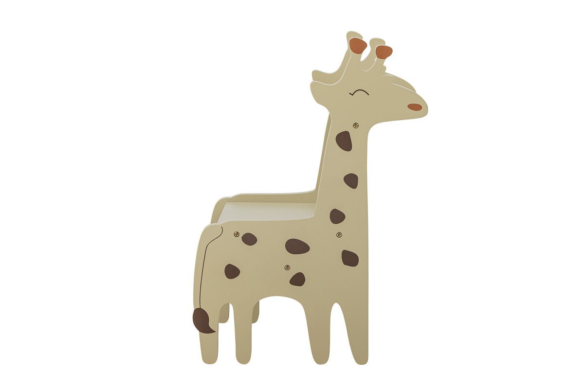 Chaise enfant « Gigi » – MDF certifié FSC® en tons naturels et gris