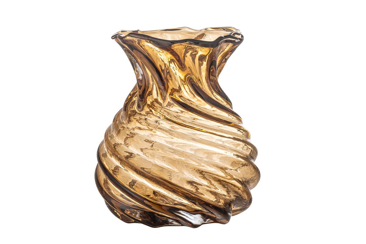 Vase « Golden Spring » – en verre