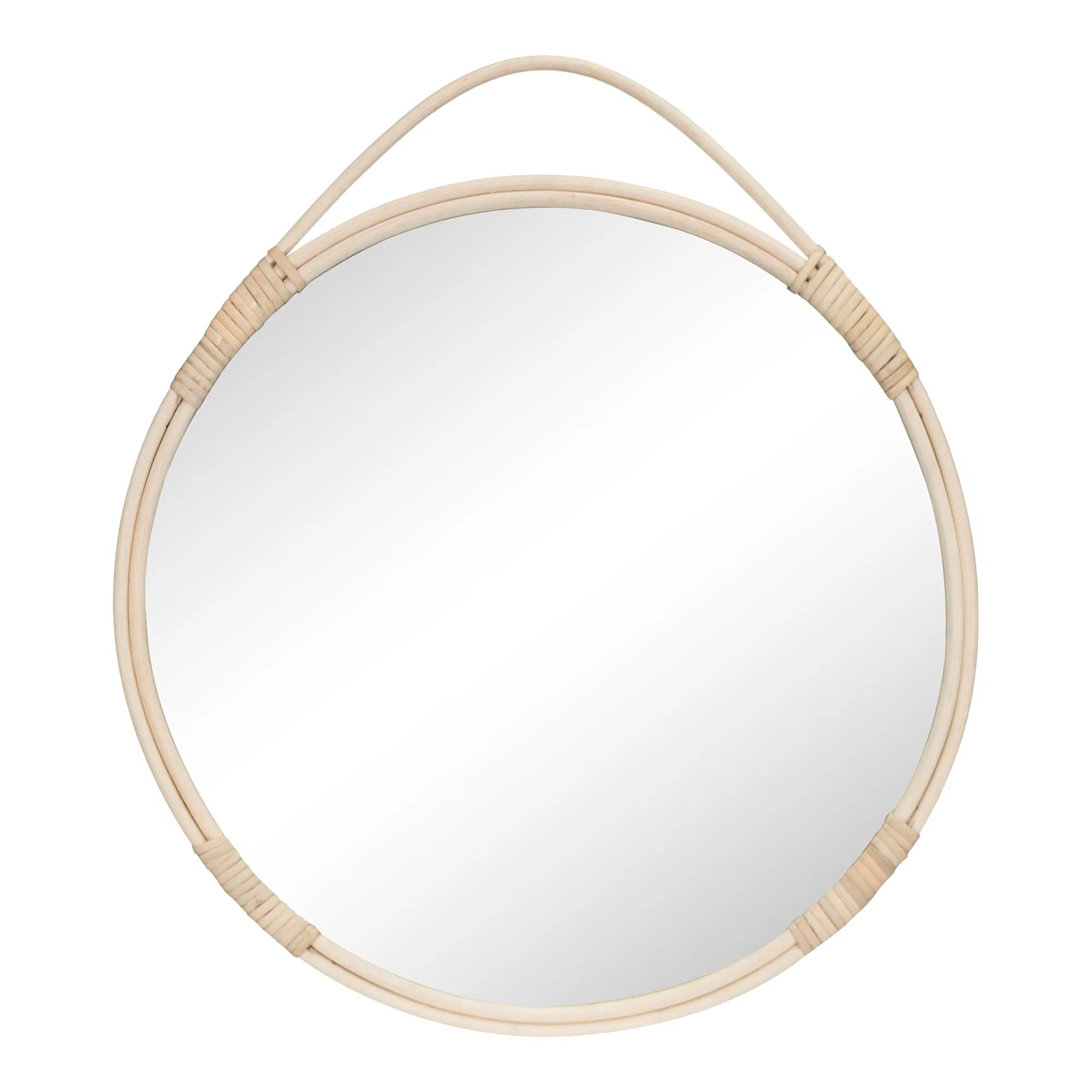 Spiegel Rivano – Rattan Design in Natural (Ø50 cm)