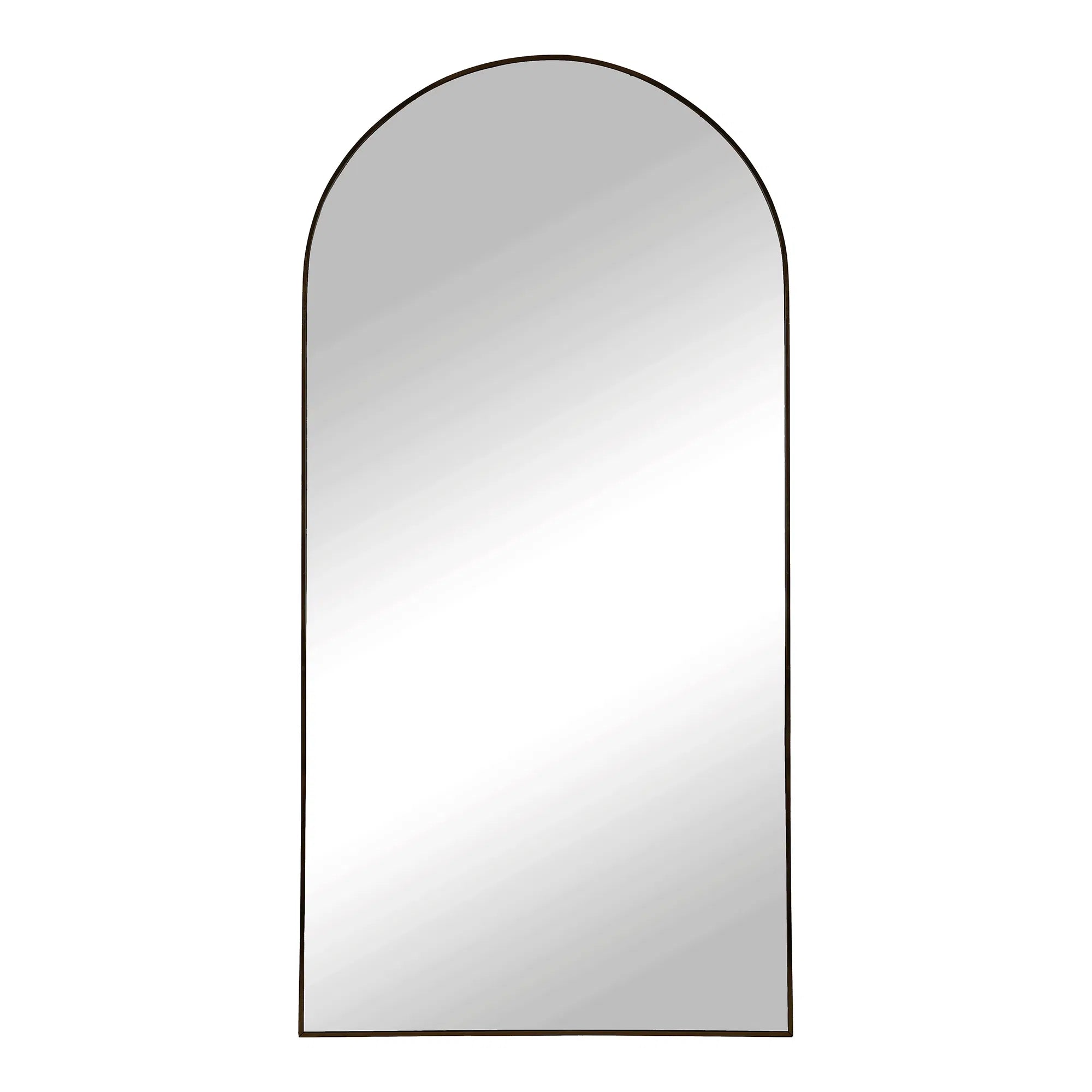 Spiegel Castaro – Arch shape with black aluminum frame