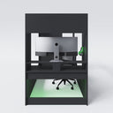 Lit mezzanine gaming Minecraft BaseCamp XL avec bureau et étagère