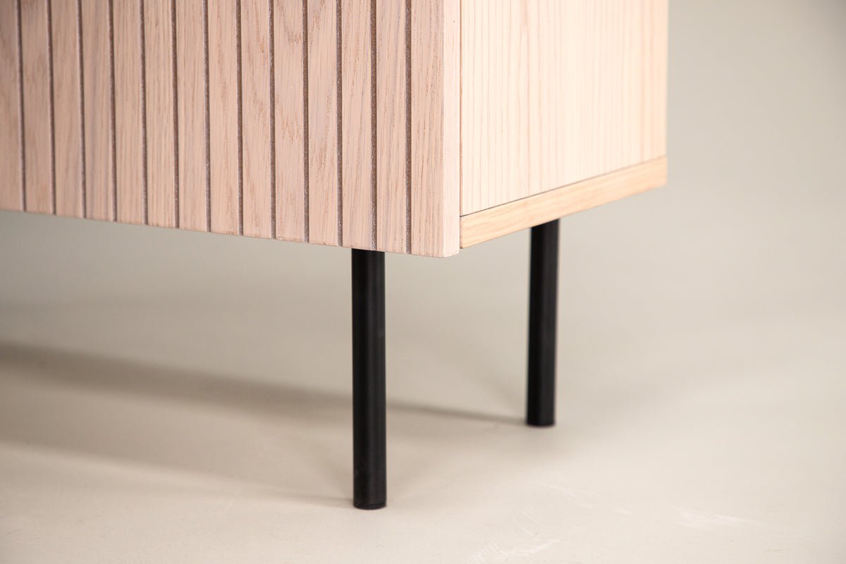 Commode Ardena – en Noir ou Whitewash, Moderne Skandi