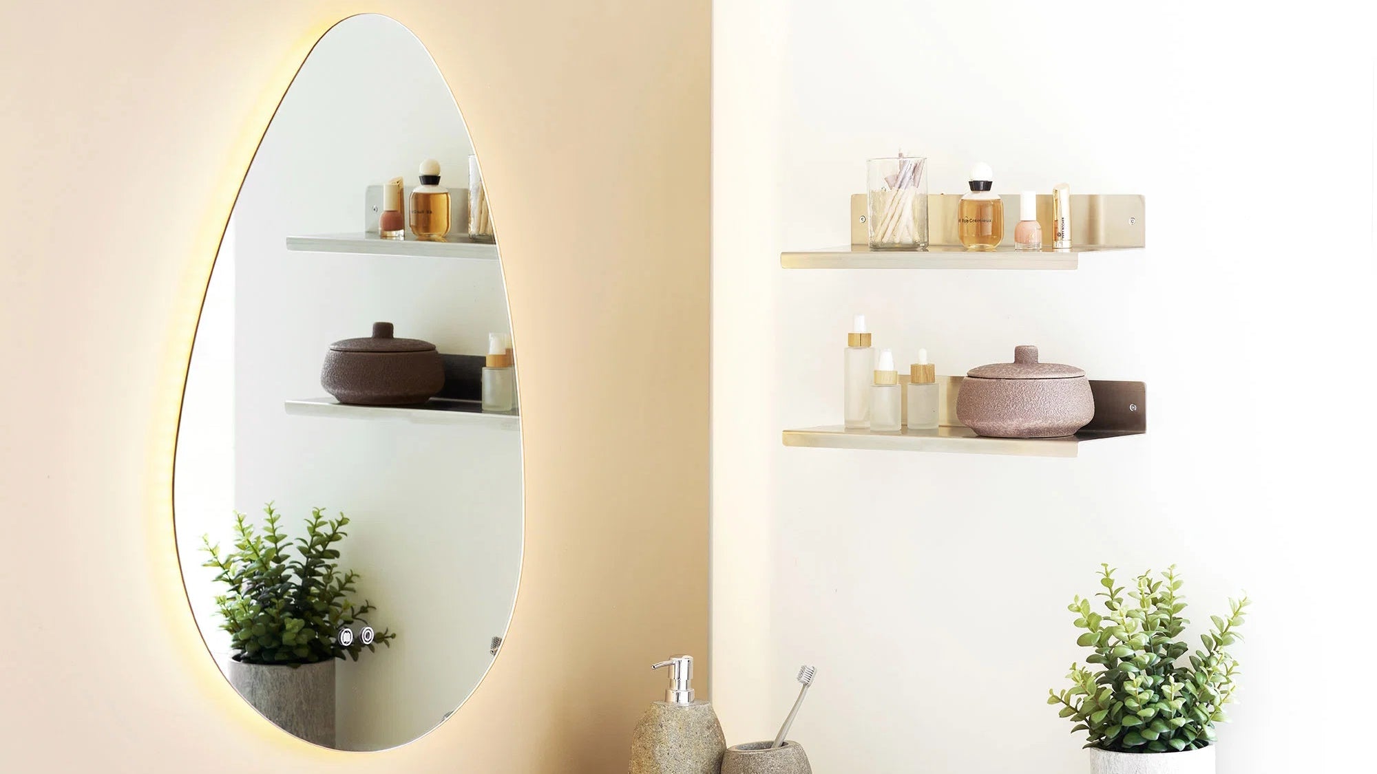 Wall shelf Marius - made of high-quality steel