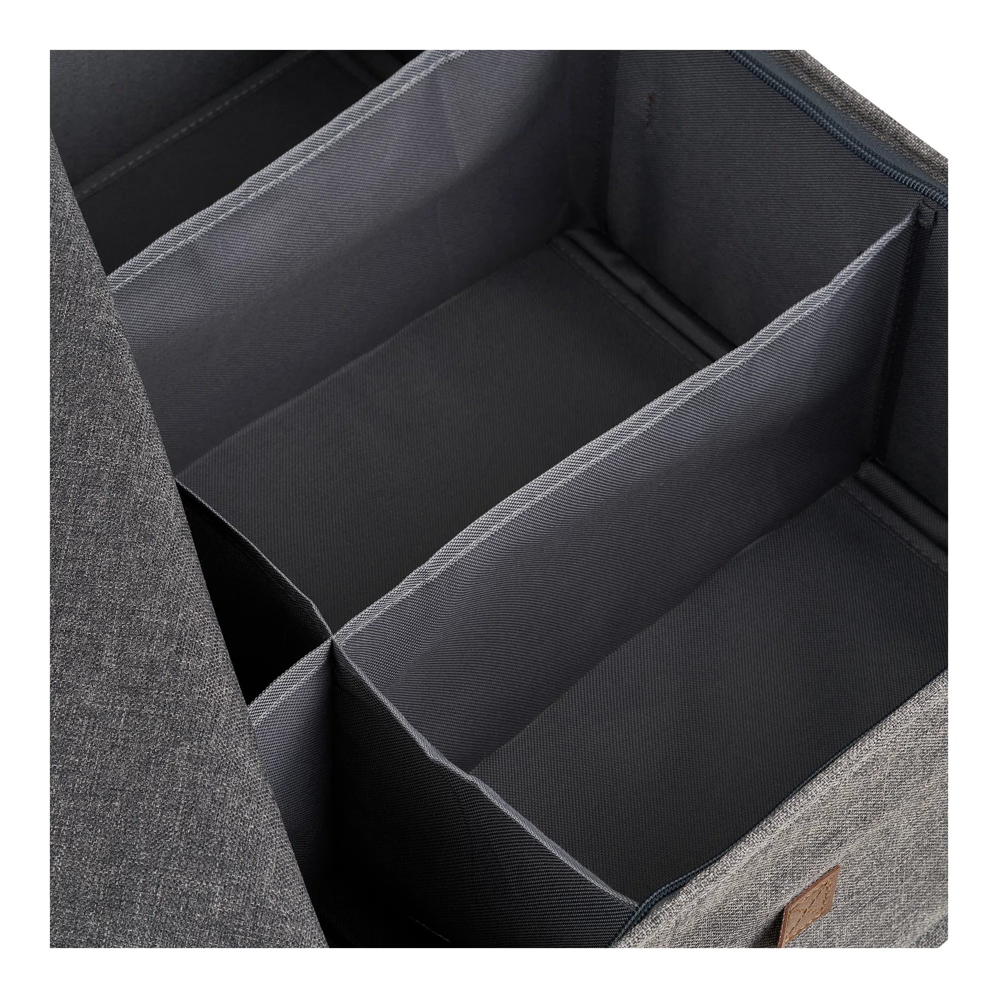Organizer Skandira - in gray with lid