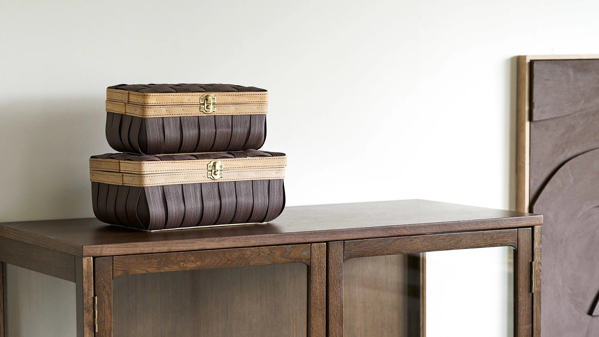Set of 2 Notion storage baskets