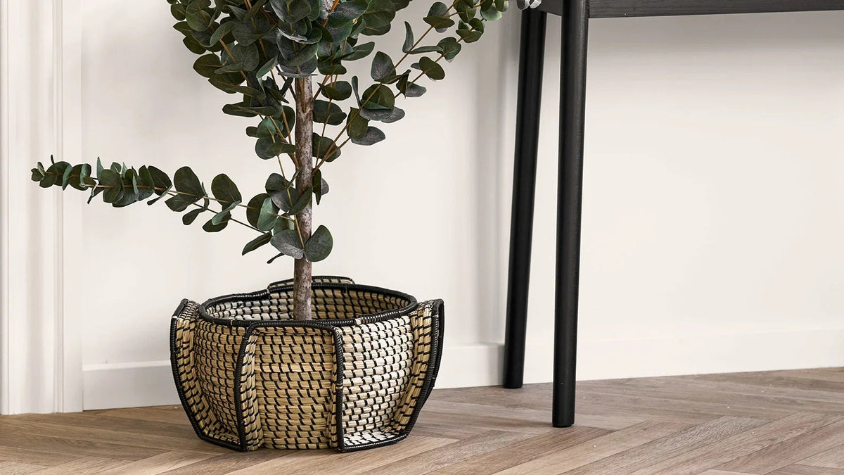 Panier Meran - en jonc de mer de haute qualité
