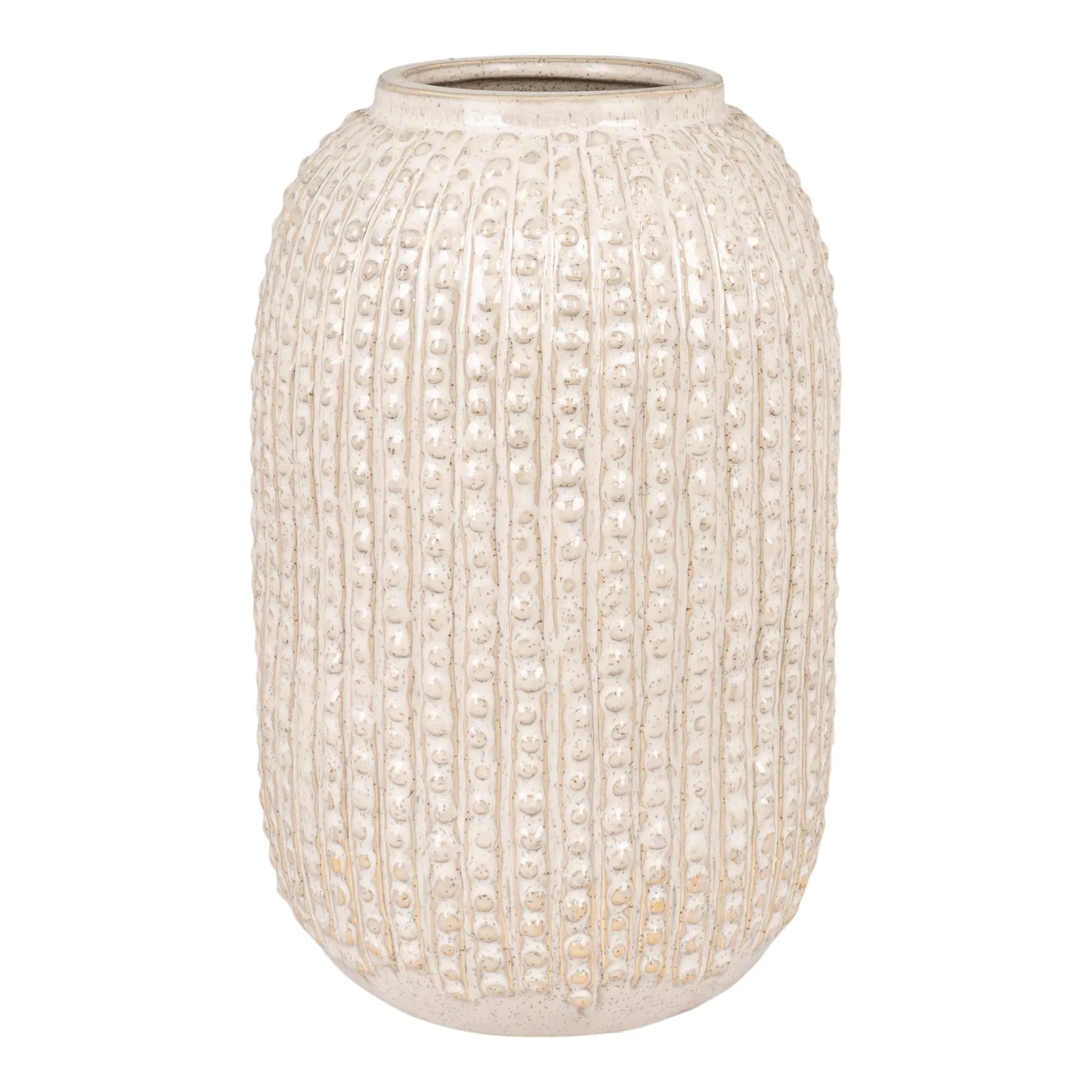 Vase "Oliviera" – Smoke Brown Glass
