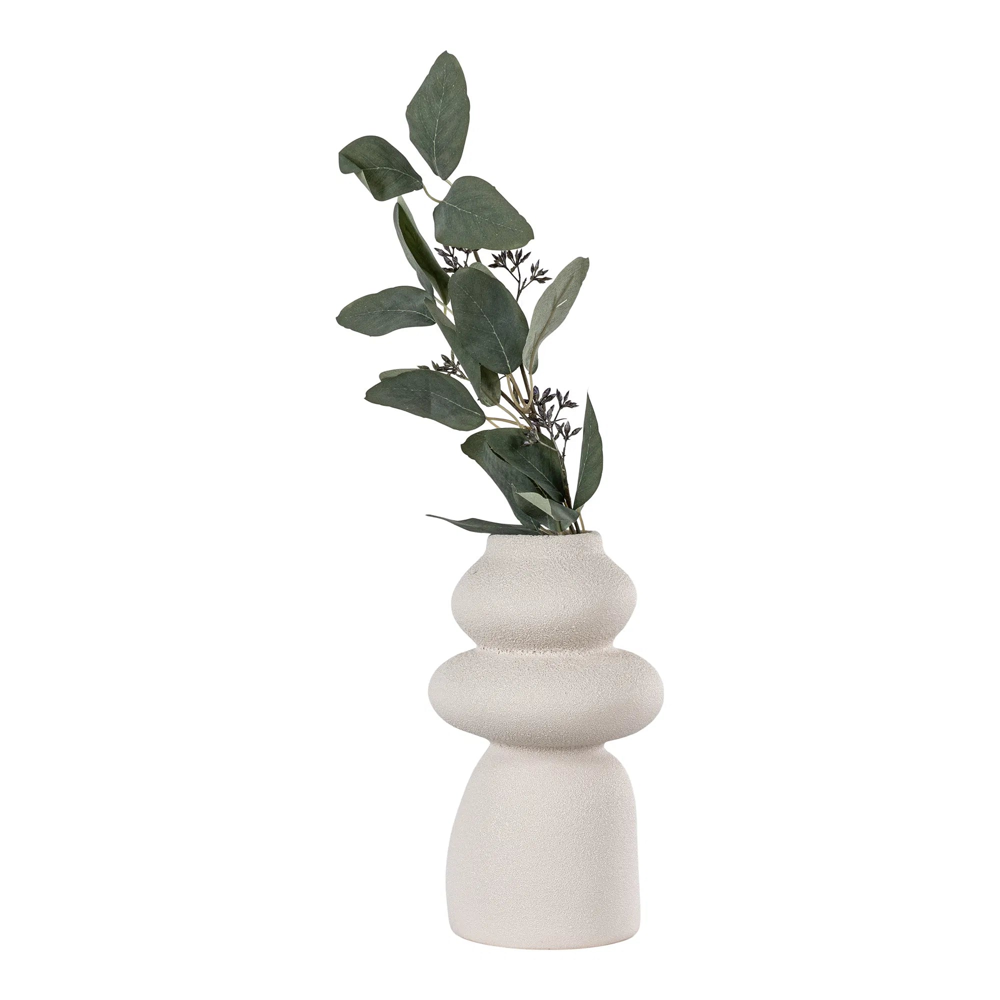 Vase « Serona » – Céramique en Beige