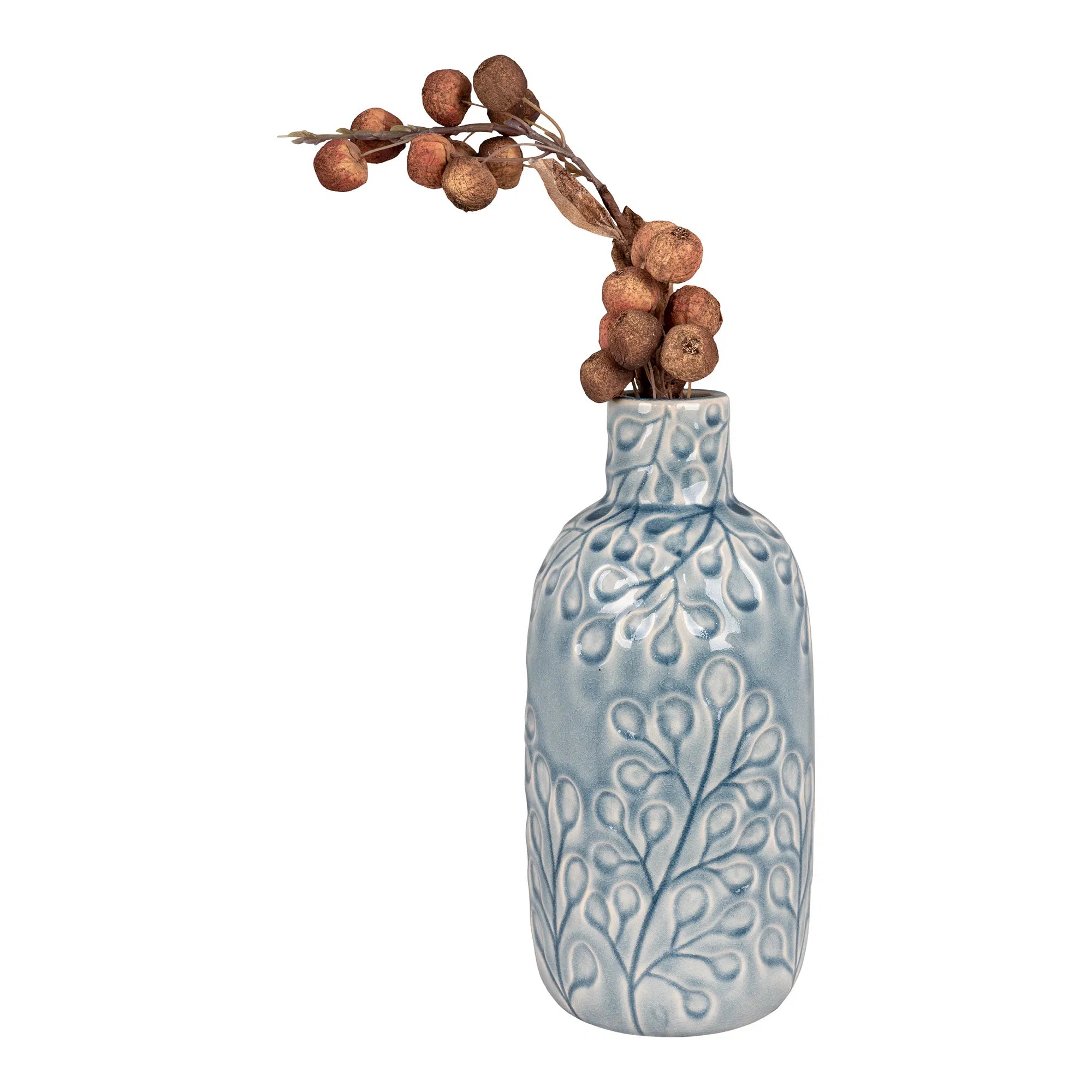 Vase Azurea – Keramik a blo, 26 cm