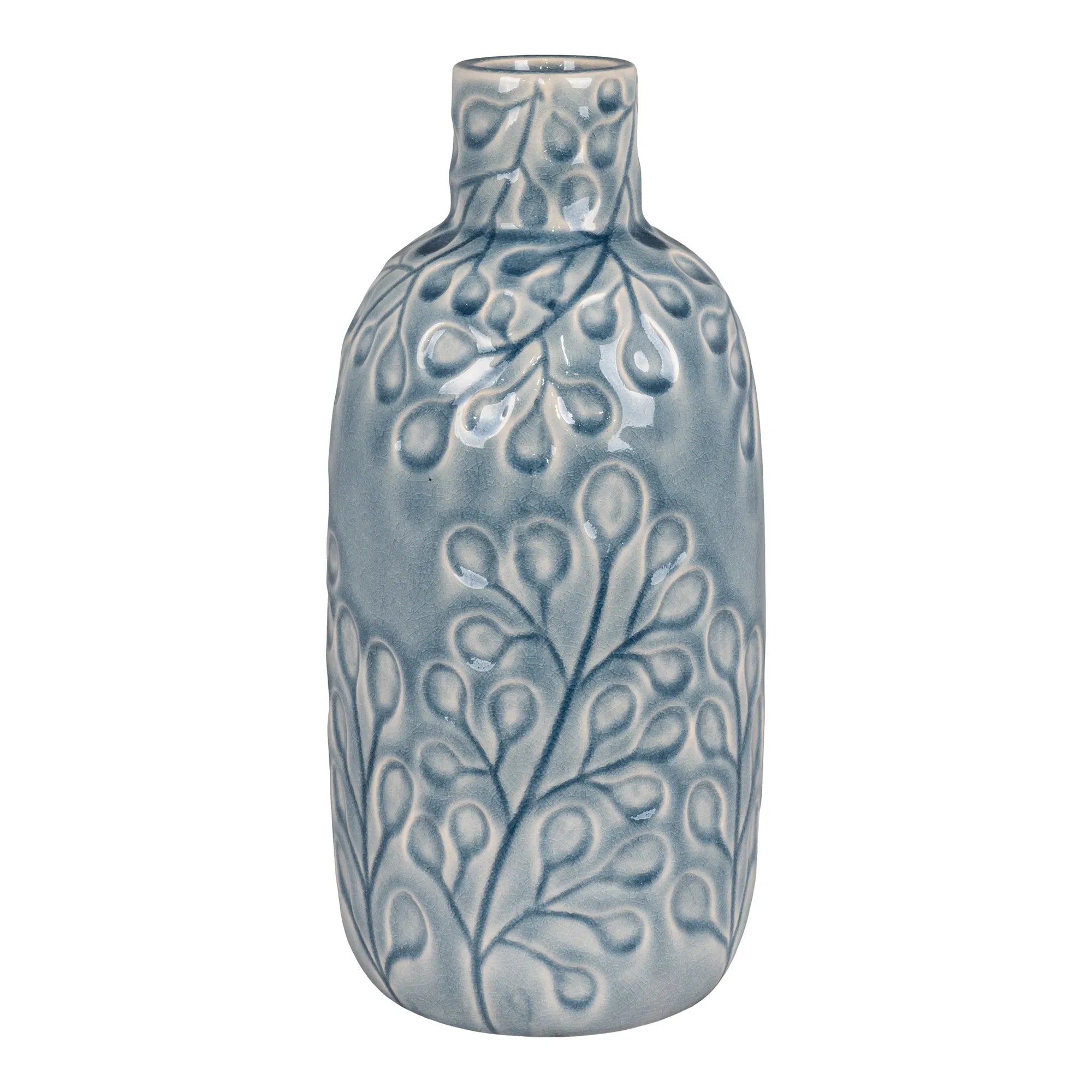 Vase Azurea – Keramik a blo, 26 cm