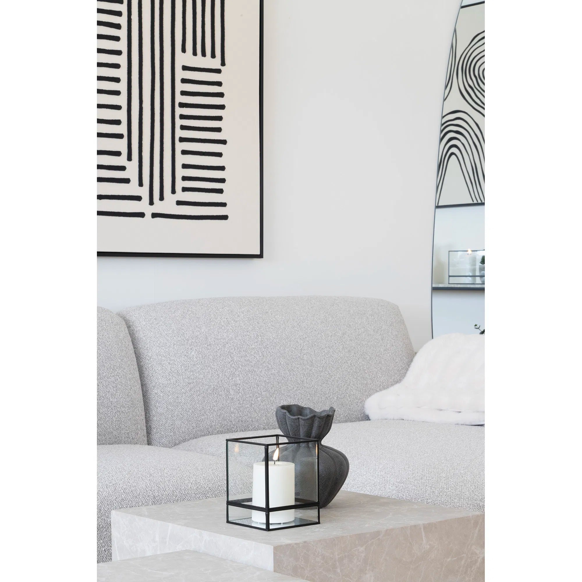 Vase „Lunara“ – Keramik a schwaarz