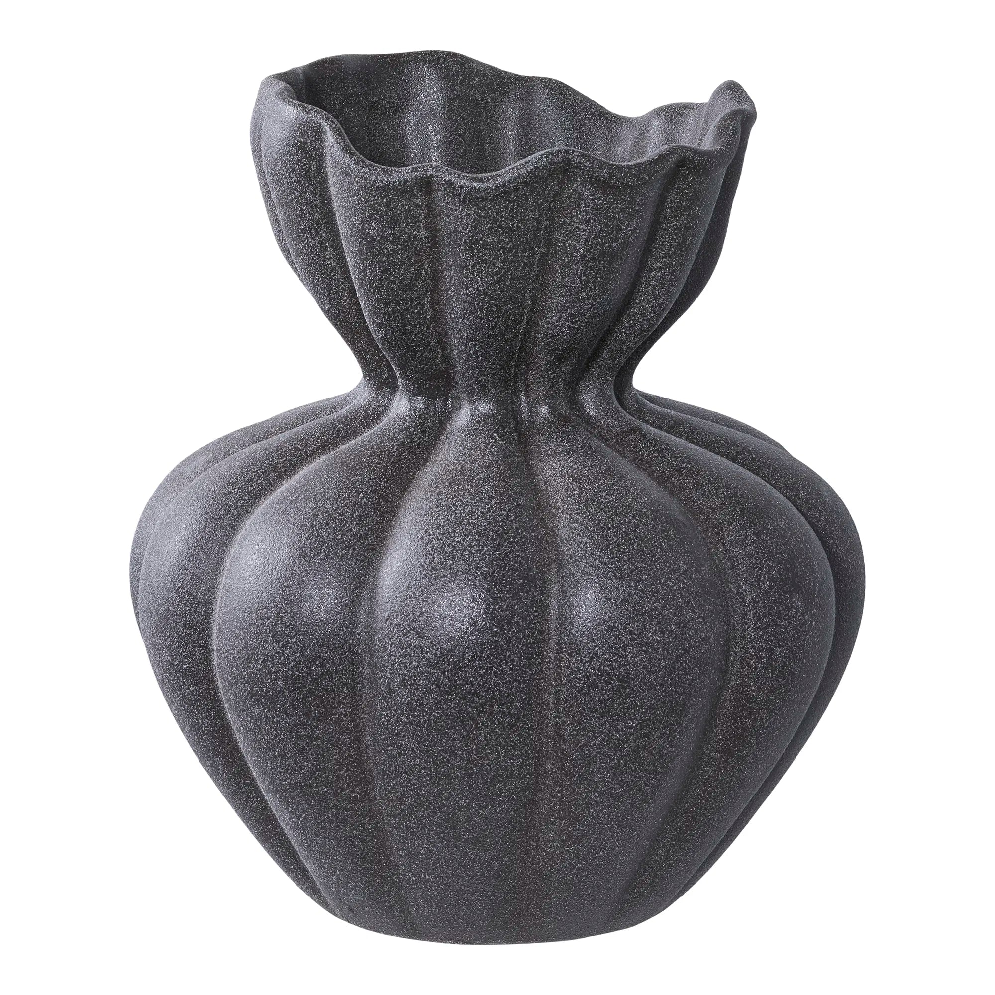 Vase „Lunara“ – Keramik a schwaarz