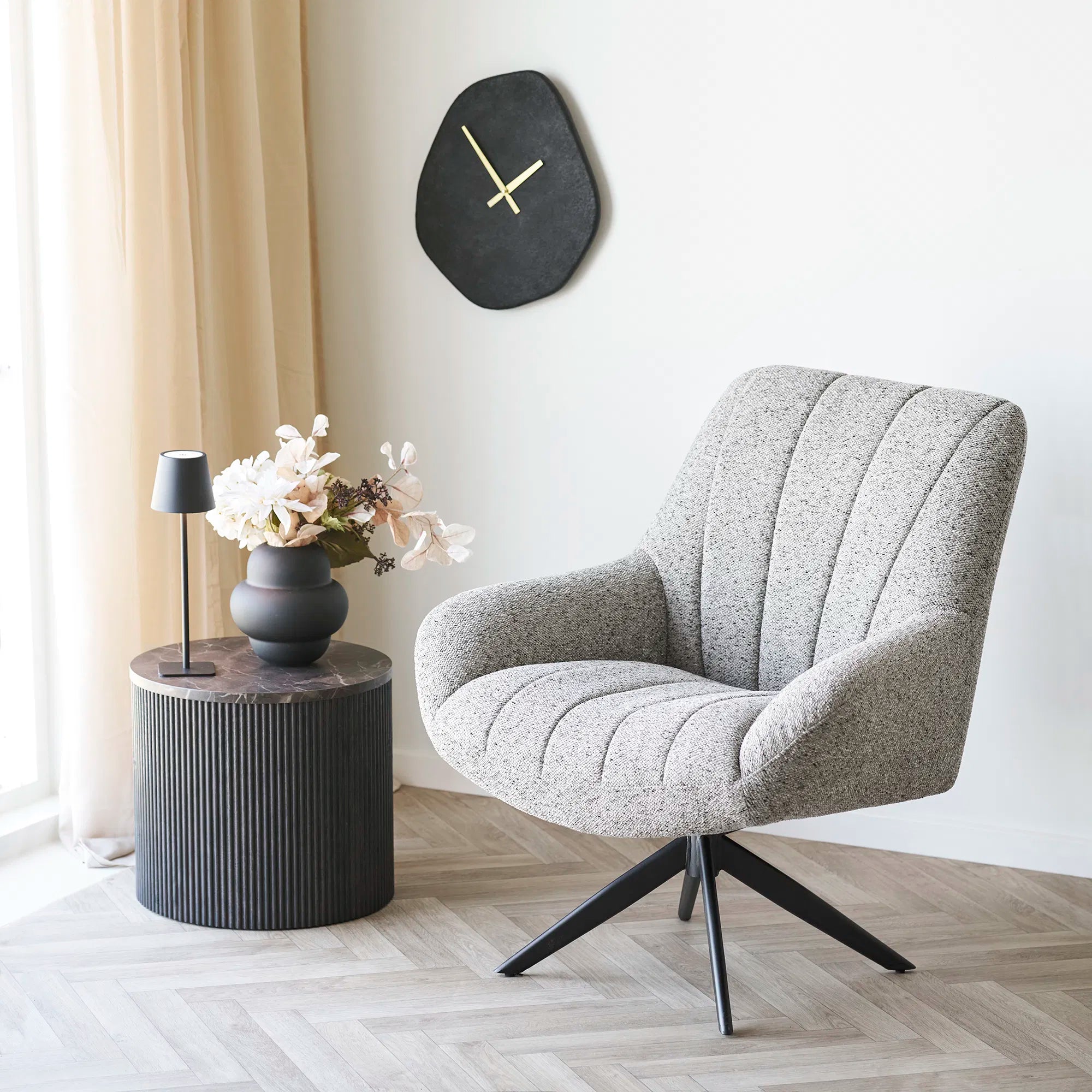 Vase Noir – Glas an skulpturaler Form